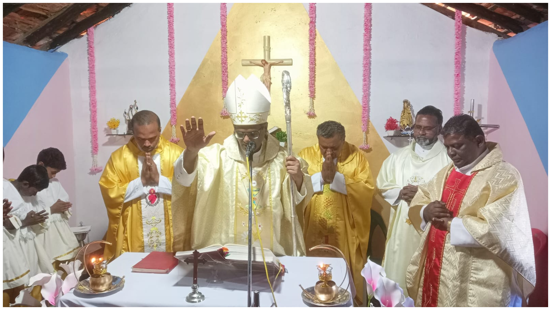 Blessing of Chapppel Kareganv Sundarpur